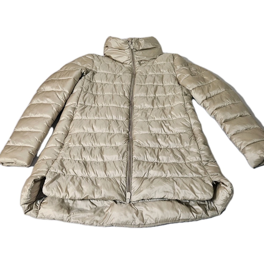 Save the Duck Women's 3/L Plumtech Puffer Jacket Synthetic Down Lightweight Pack